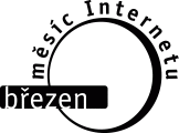 Logo: B�ezen - m�s�c internetu